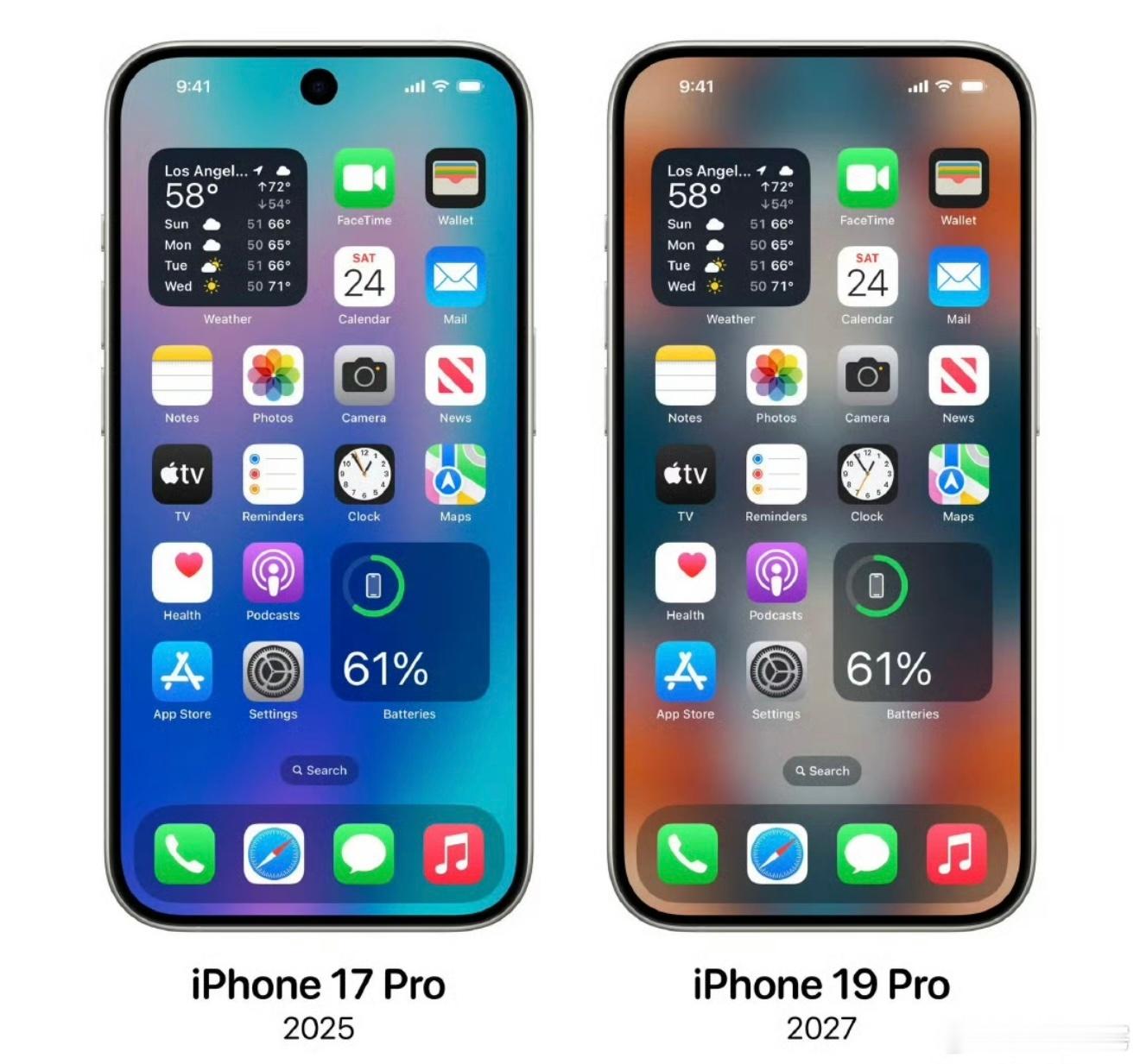 iPhone19或迎真全面屏 要不然就17，18，19一起上，我看看怎么个事，反