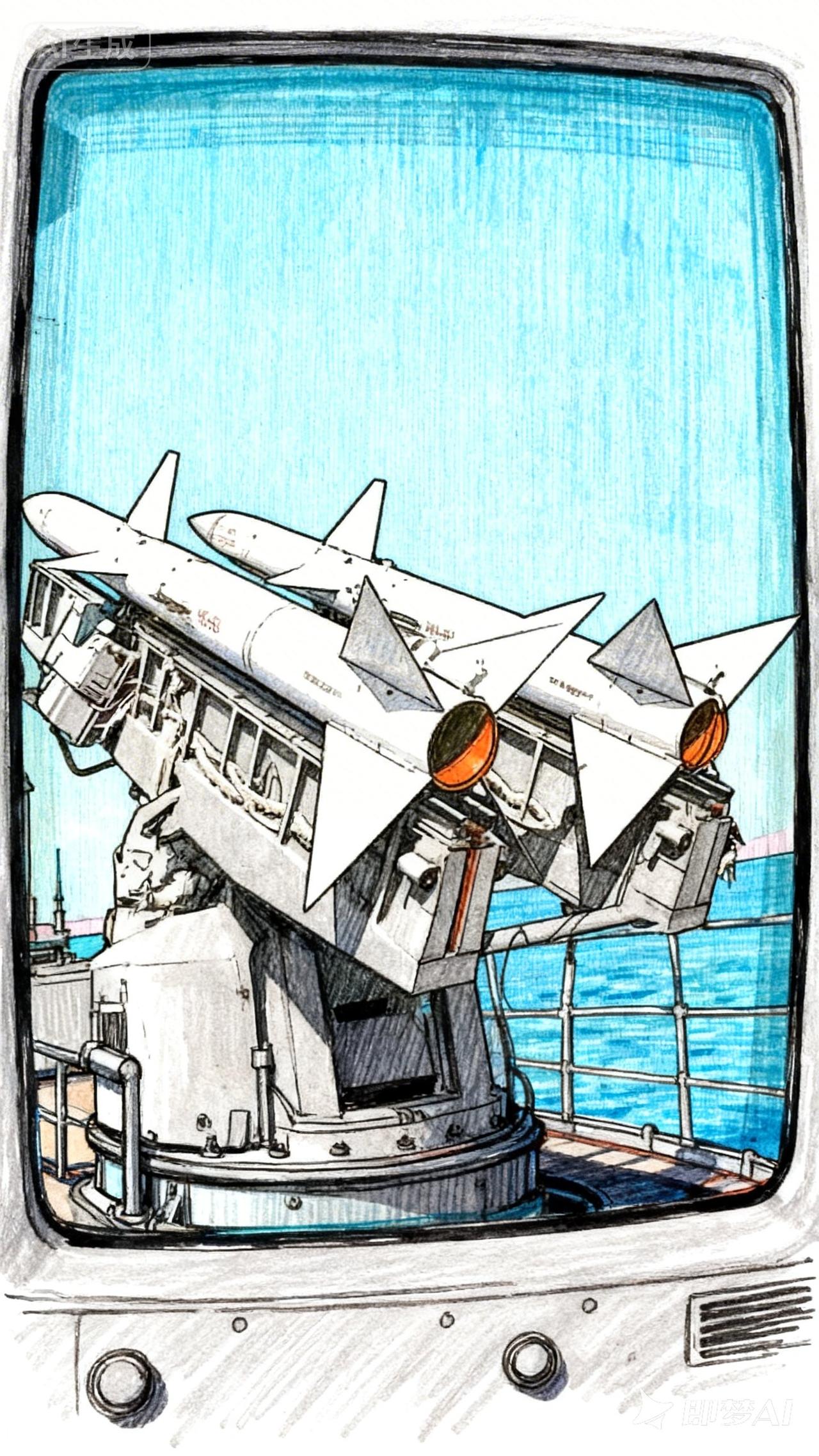 回首来时路，我军最早的红旗61型舰空导弹。装备部队时就已经落后。