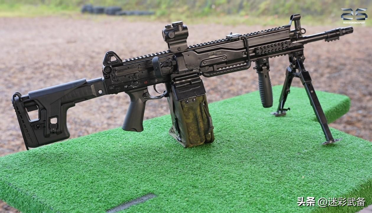 新型RPL - 20班用机枪，俄乌战场载誉归来，堪称班用机枪里最耀眼的明星！
 