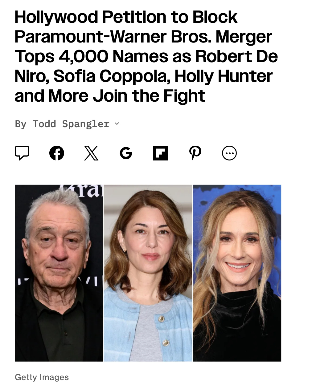 华纳兄弟1100亿美元卖给派拉蒙 好莱坞阻止派拉蒙与华纳兄弟合并的请愿签名超40