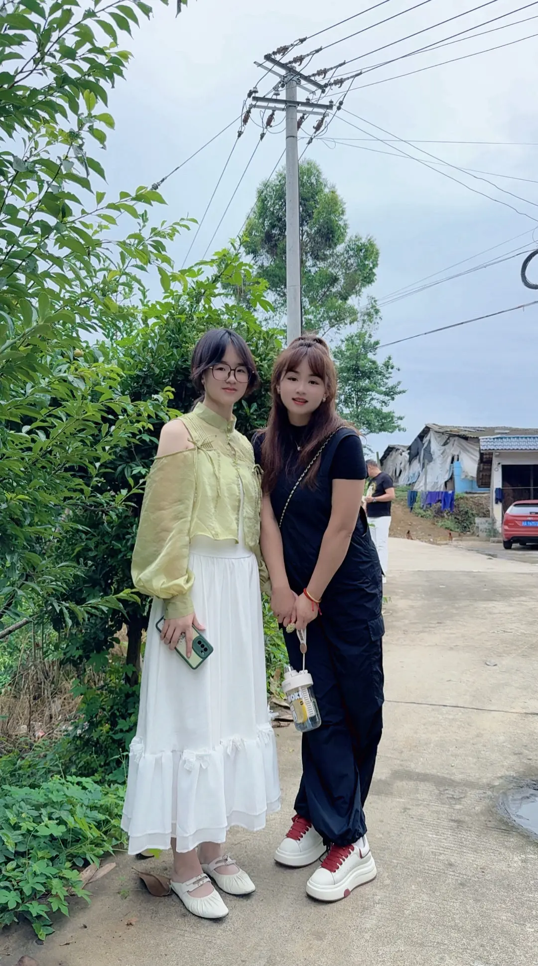 看不出来吧。我是妈妈