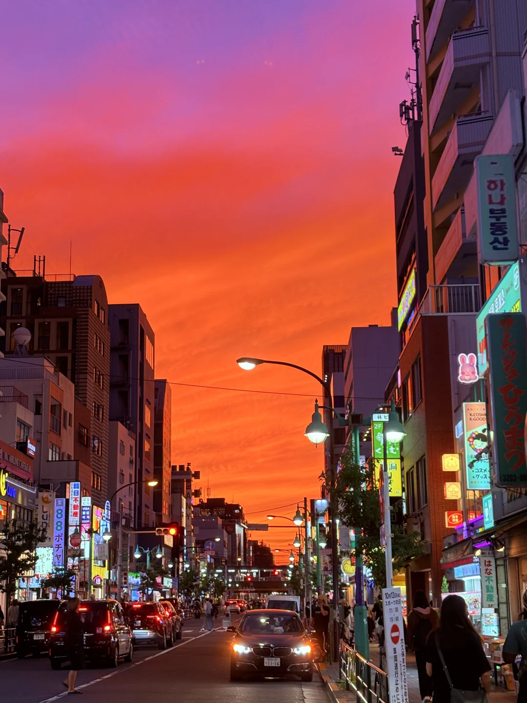 🇯🇵你们快看东京这个天！