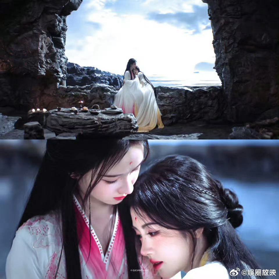 月鳞绮纪有自己的青蛇白蛇这么多年还是爱双女妖！鞠婧祎陈都灵的狐狸姐妹，美艳又带山