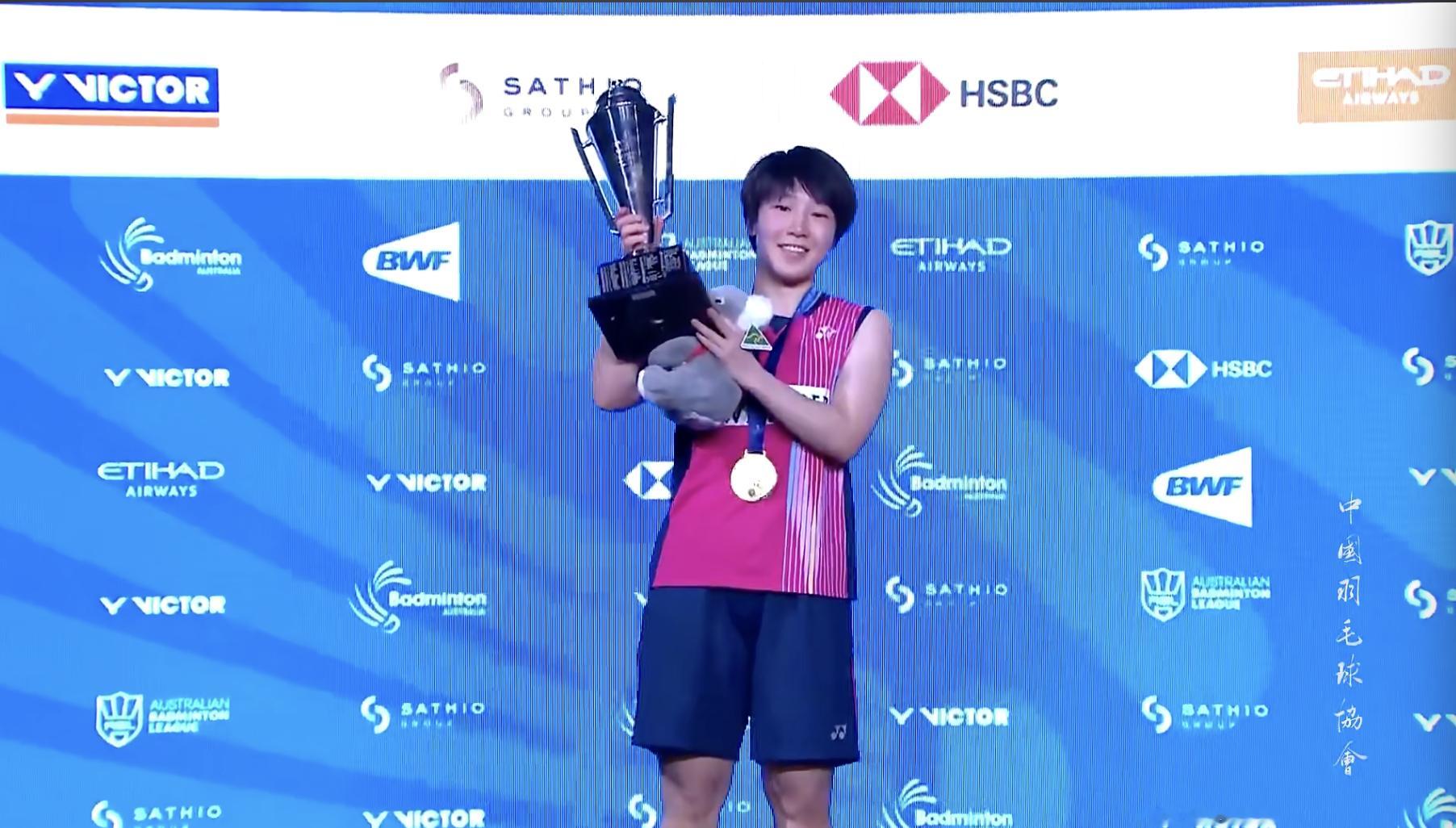 【山口茜🇯🇵夺冠之路🏆】首轮：21-10、21-15 黄瀞平【⏰29分钟】