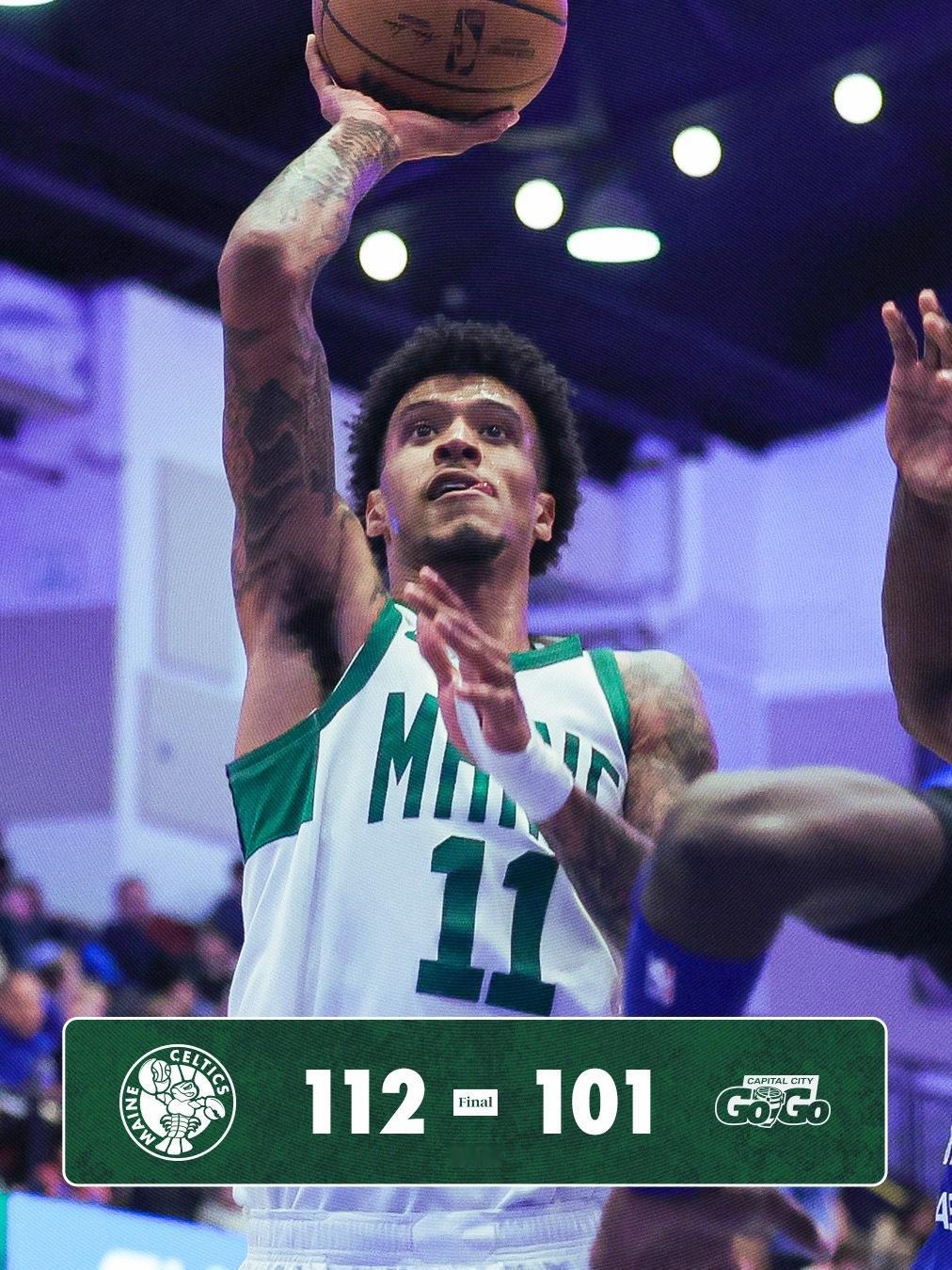 缅因州凯尔特人 112-101 ! Celtics Win ! 缅因州凯尔特人队
