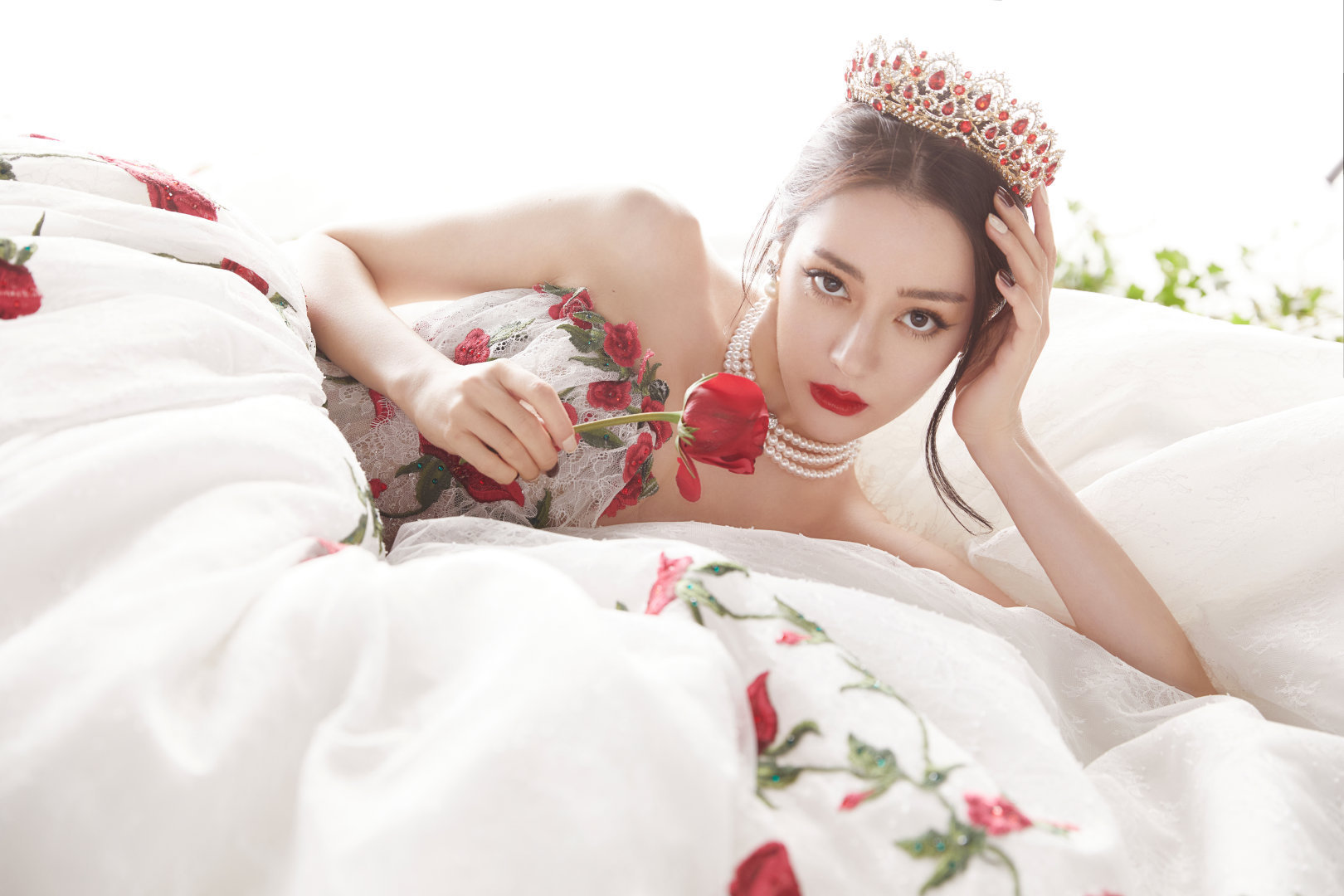 迪丽热巴21年GQ盛典 【花仙子】 