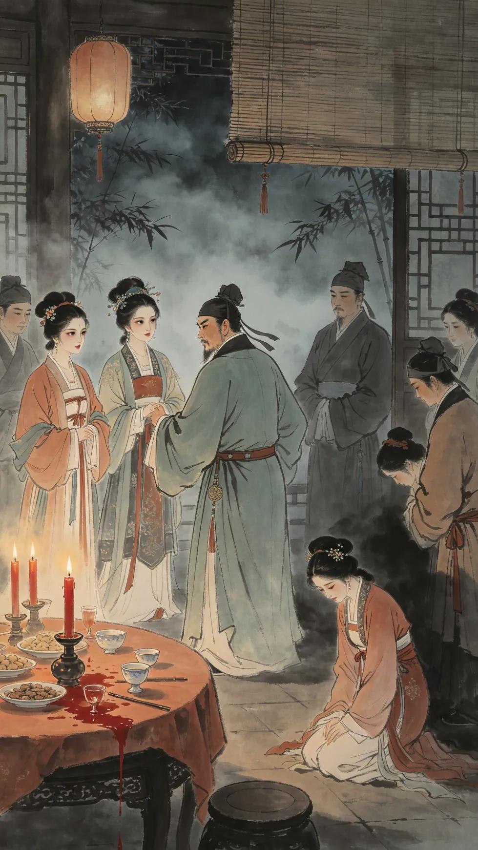 李娇儿与孙雪娥这一对活宝，为了报复潘金莲也是不看日子的。
西门庆本来一直在外头鬼
