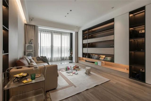 108㎡现代简约，简洁实用的布置，返璞归真、惬意舒适