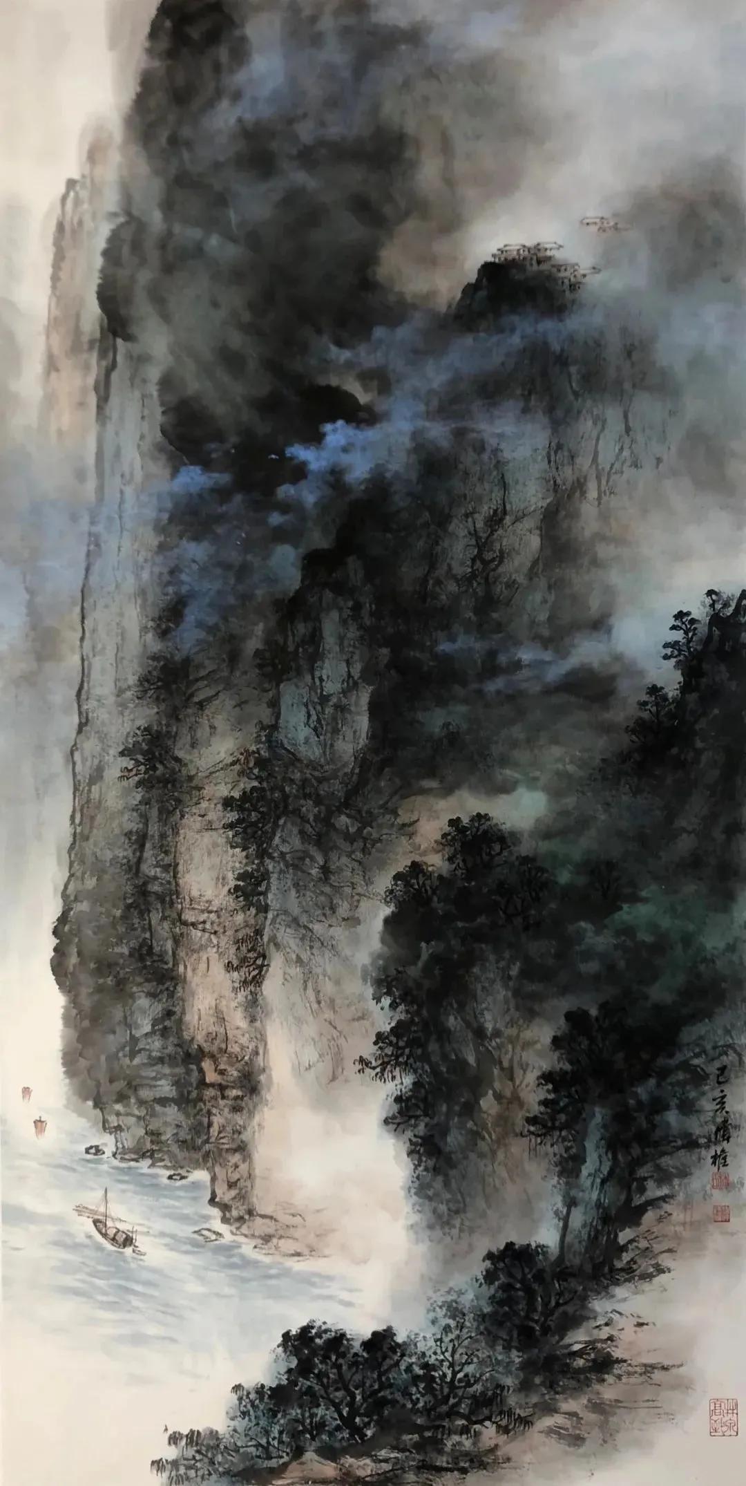 山水画作品欣赏