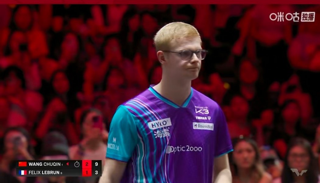 王楚钦3-1F·勒布伦 