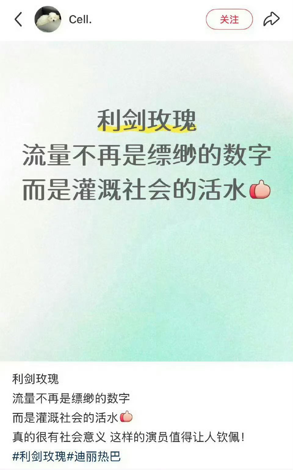 利剑玫瑰虽然有遗憾，但你在我心里是满分中的满分 