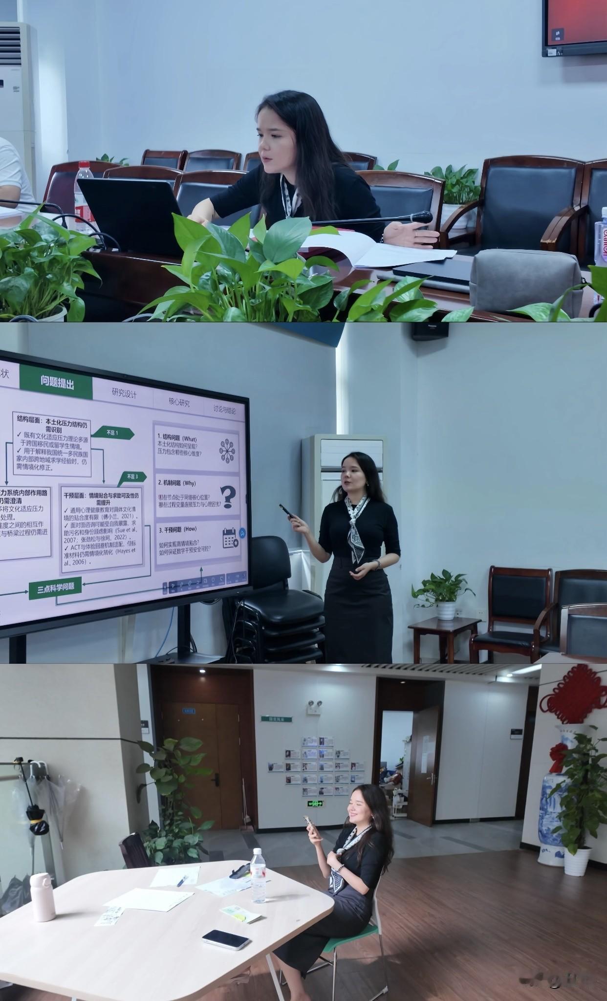怎么穿出成熟、气质感可以选择套装，不用纠结搭配问题。浅色系套装，瞬间有女神范。避