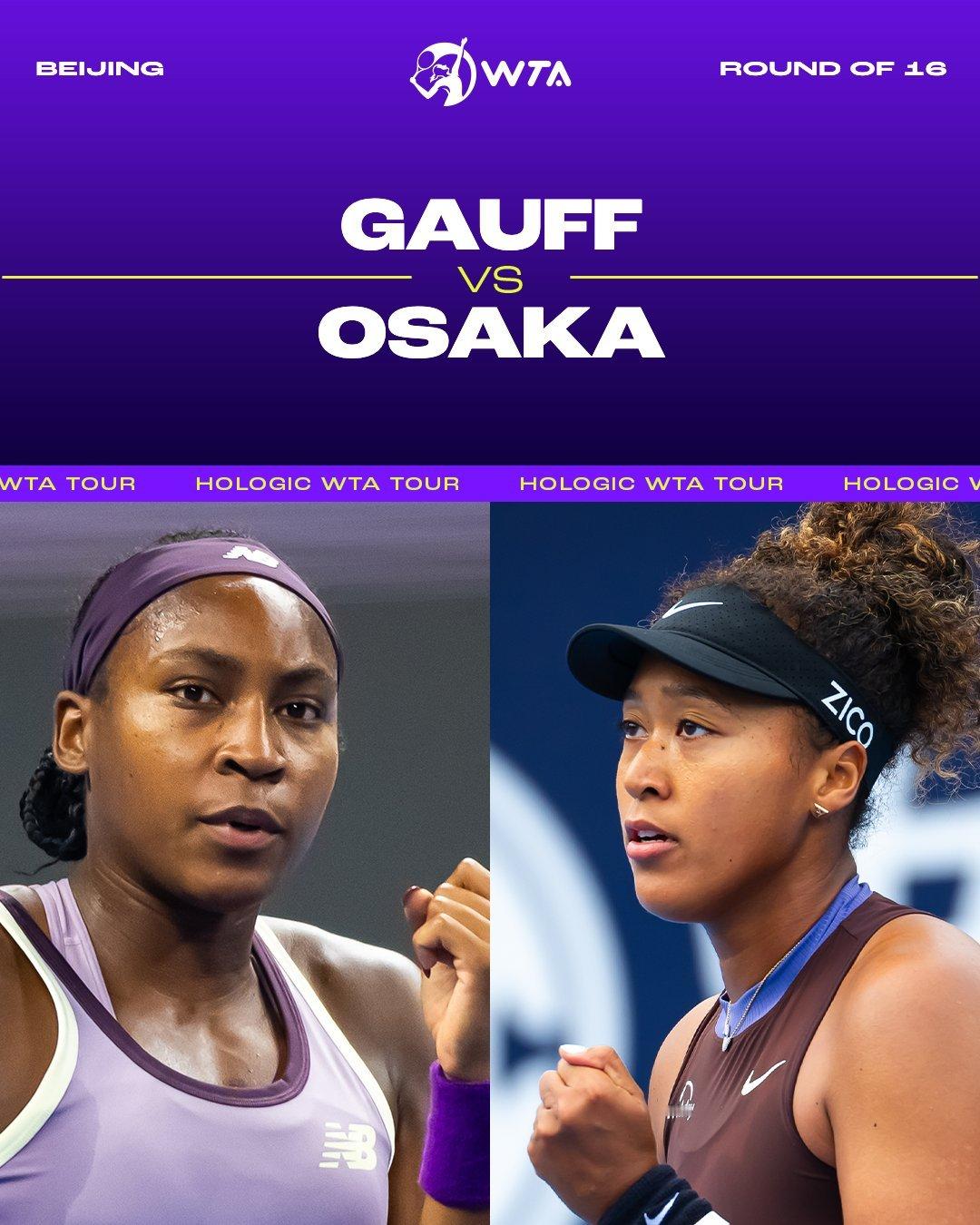 大阪直美在6-3/4-3领先情况下连丢3局，期间遇到下背部伤势（low back