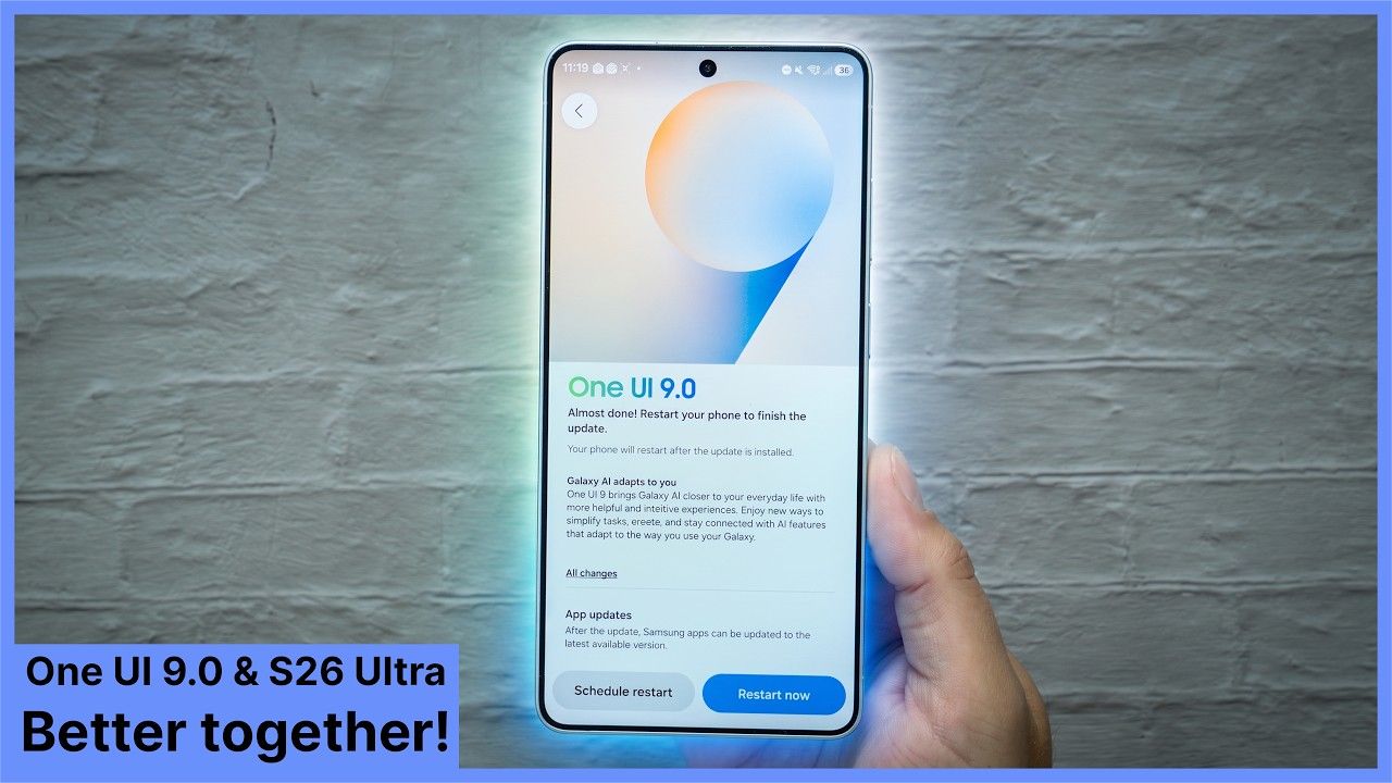 三星Galaxy S26 Ultra (One UI 9  ) - 升级评测！