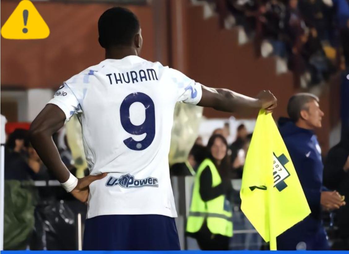 小图拉姆，又一个让德尚头疼的强力中锋！
国米客场对阵科莫，在先丢两球的情况下，打