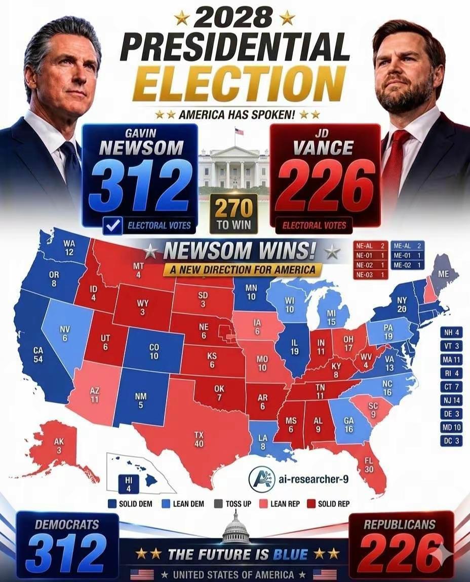 美国人都开始预测2028大选了