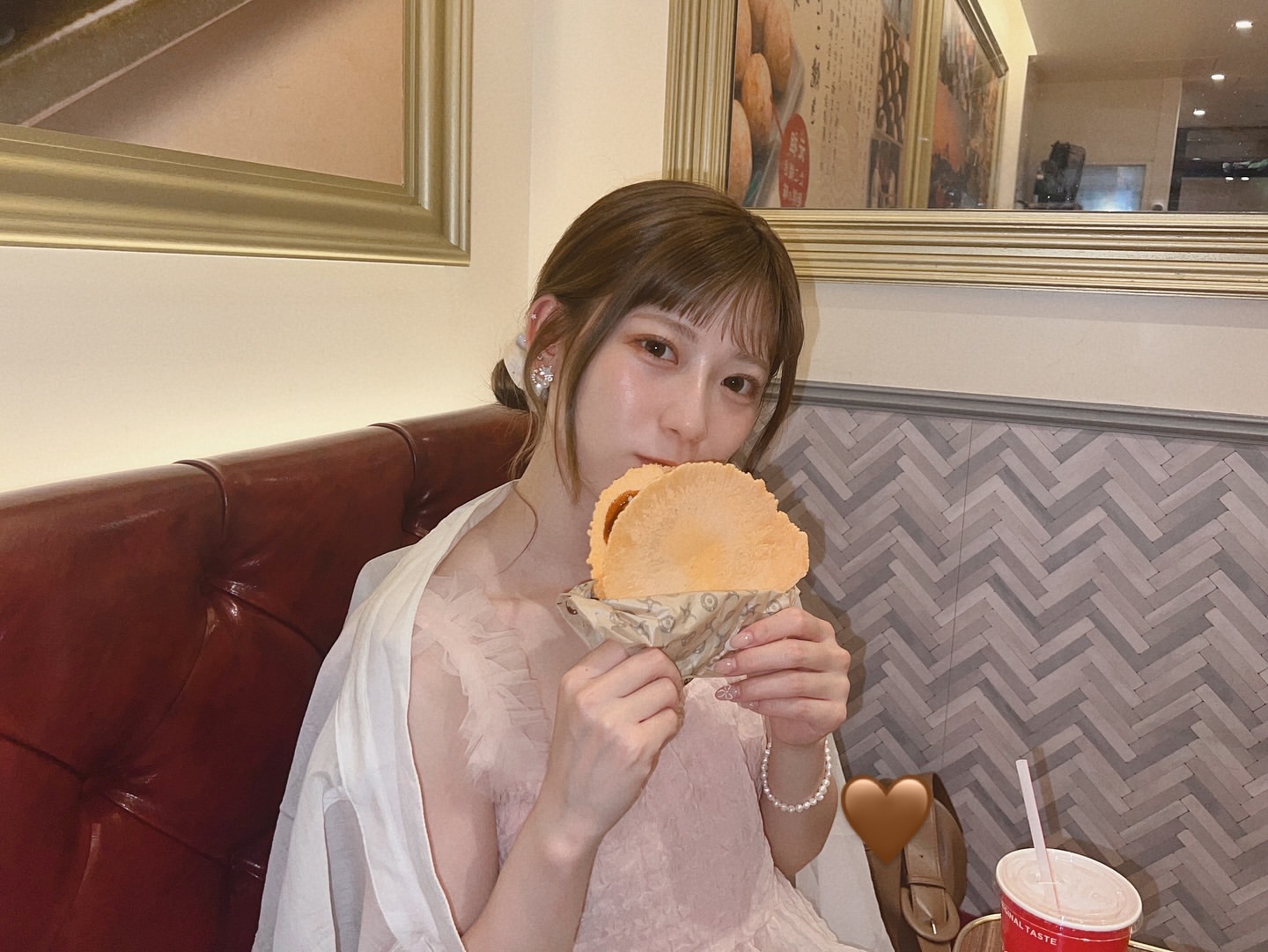 東村芽依🍓「この前かほりんとおでかけした🥰おソロいいっぱい増えてきます♡