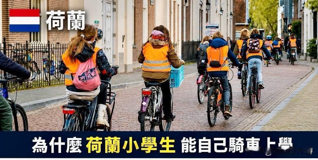 为什么荷兰小学生可以独自骑车上学，而国内家长却每天接送孩子上下学？
 
为什么国