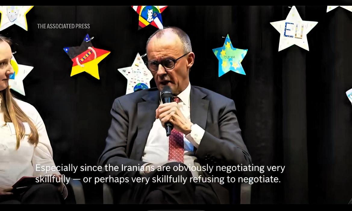 德国总理直言不讳，当众揭穿美伊真相！

德国总理默茨公开表示，美国在与伊朗的博弈