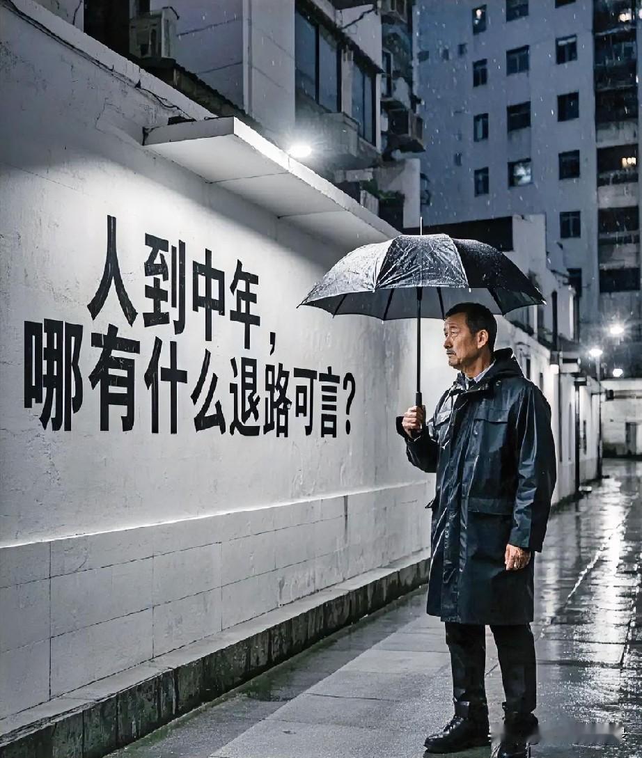 现实社会就是这样子的，很多四五十岁中年男人被边缘化，一旦失业再难找到合适的工作，