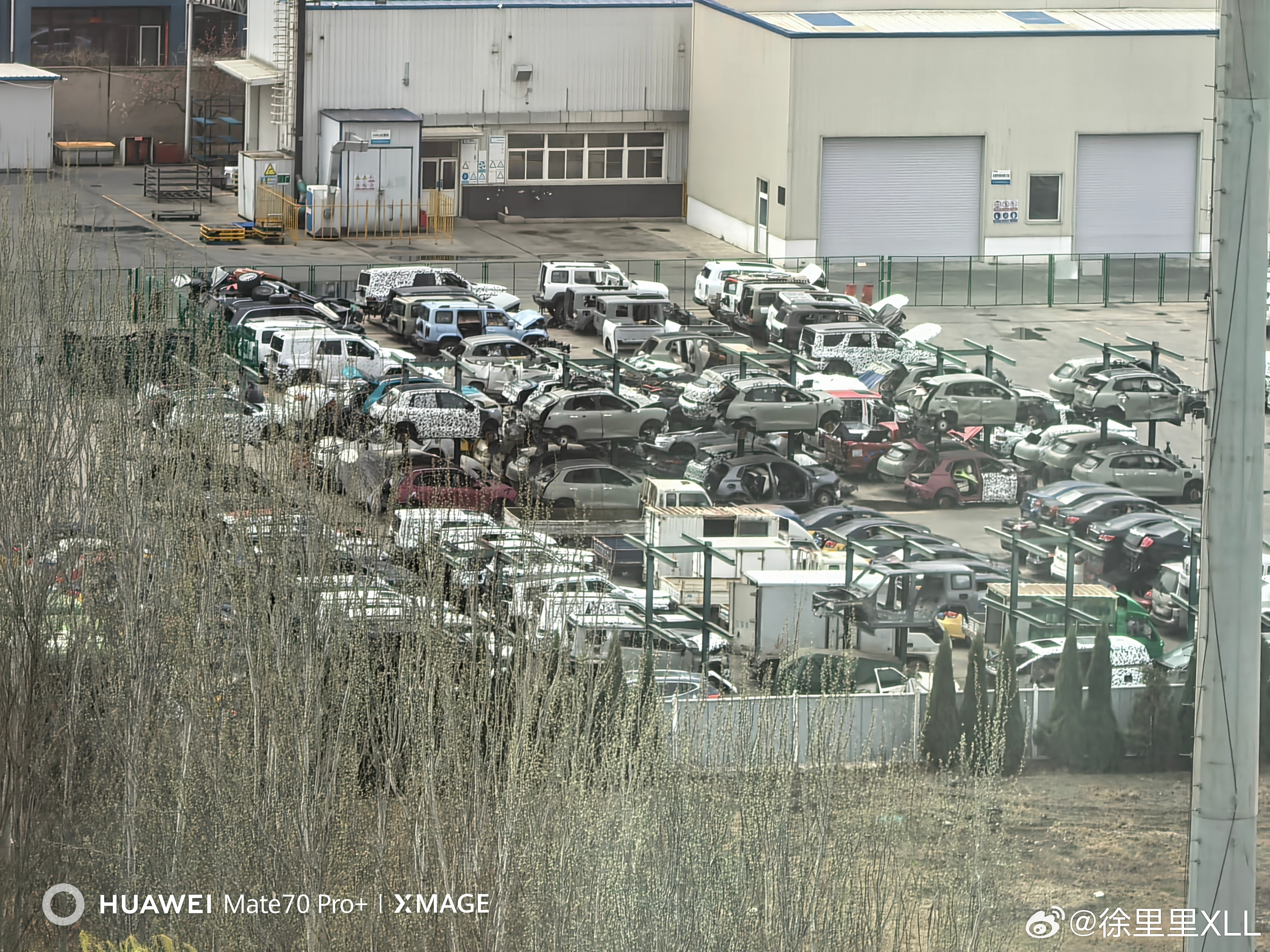 这里应该是CC的一个再生资源利用的公司。把一些试验车型有价值的部分回收再利用。我