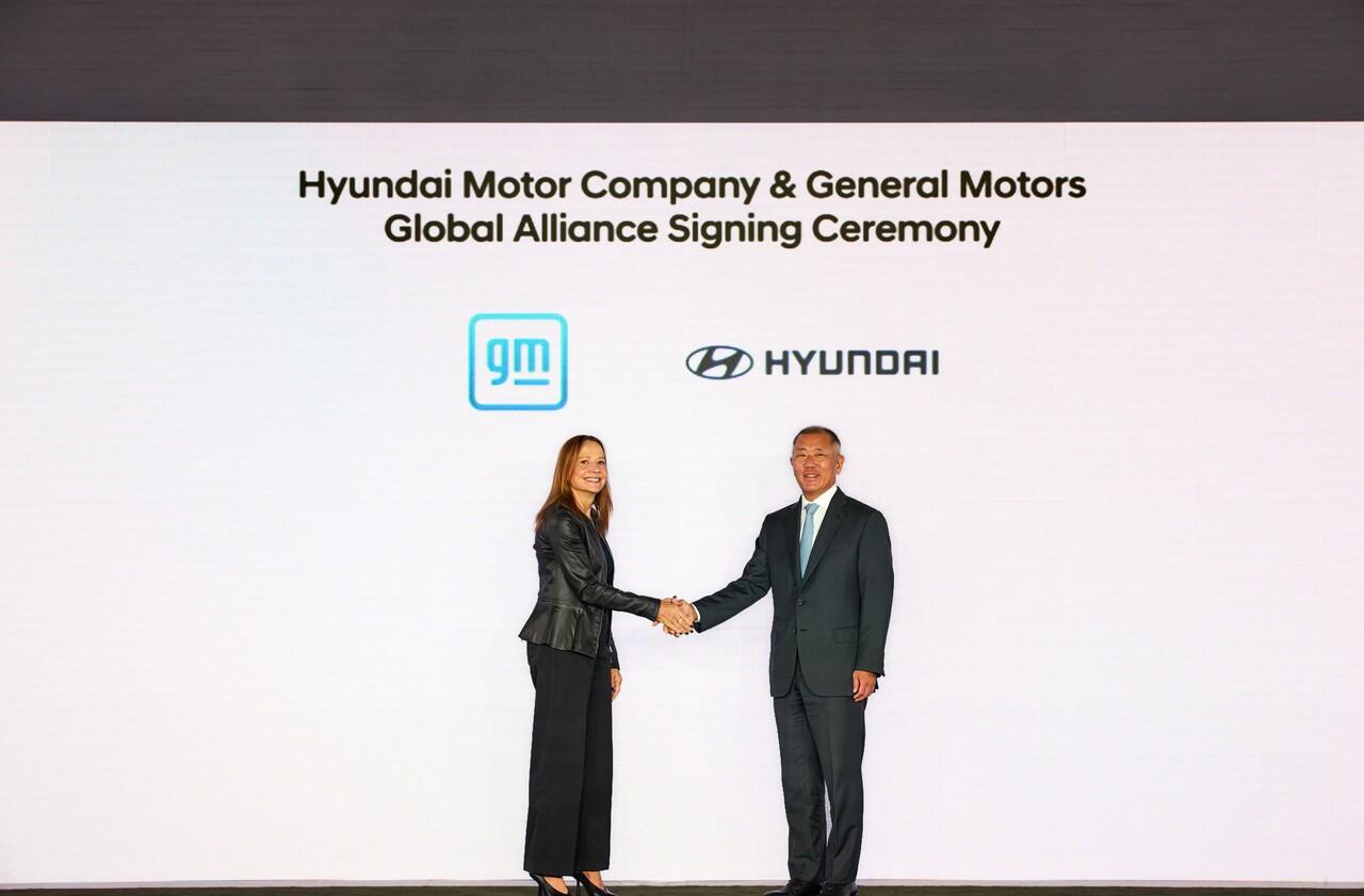 【现代和通用联合开发5款新车，产能规模80万辆！】
现代汽车公布了与美国通用汽车