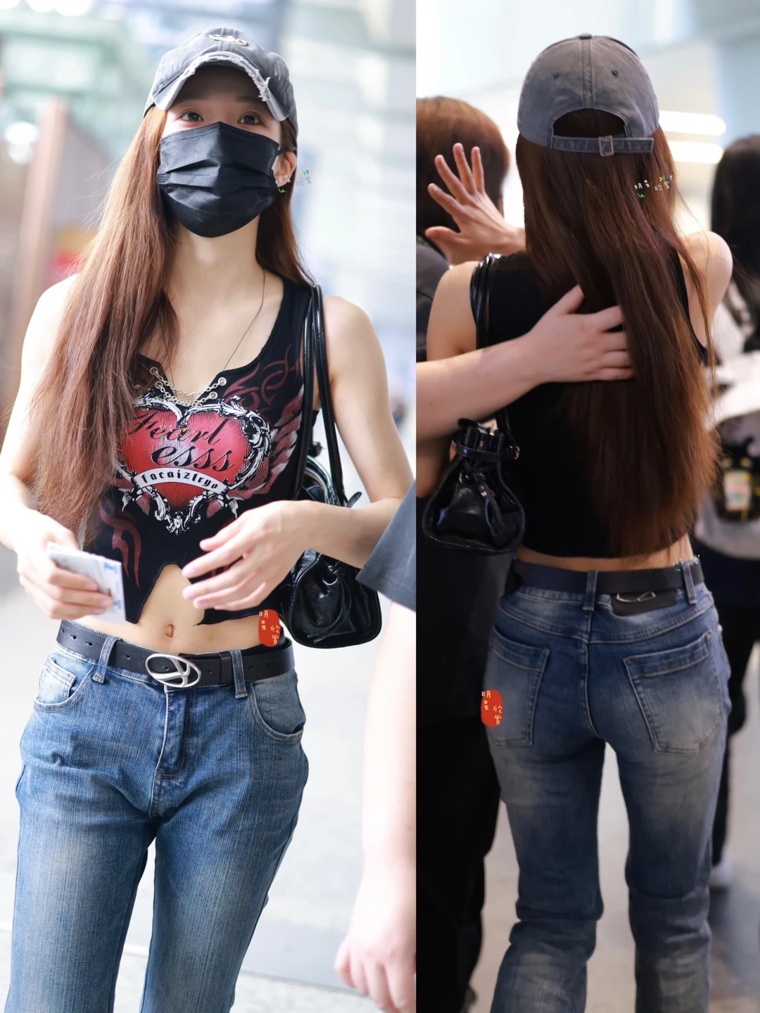 沈梦瑶上海出发，小蛮腰绝了