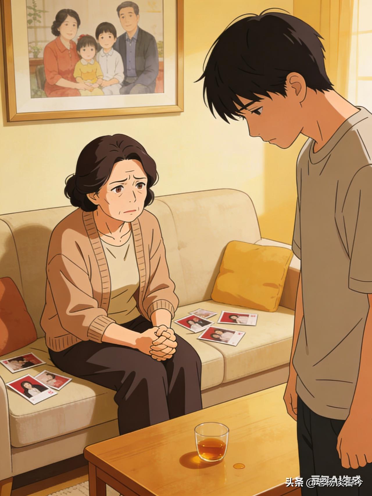 今天又让儿子烦我了。我今年57岁，儿子33岁还不找对象，每次给他张罗相亲都说工作