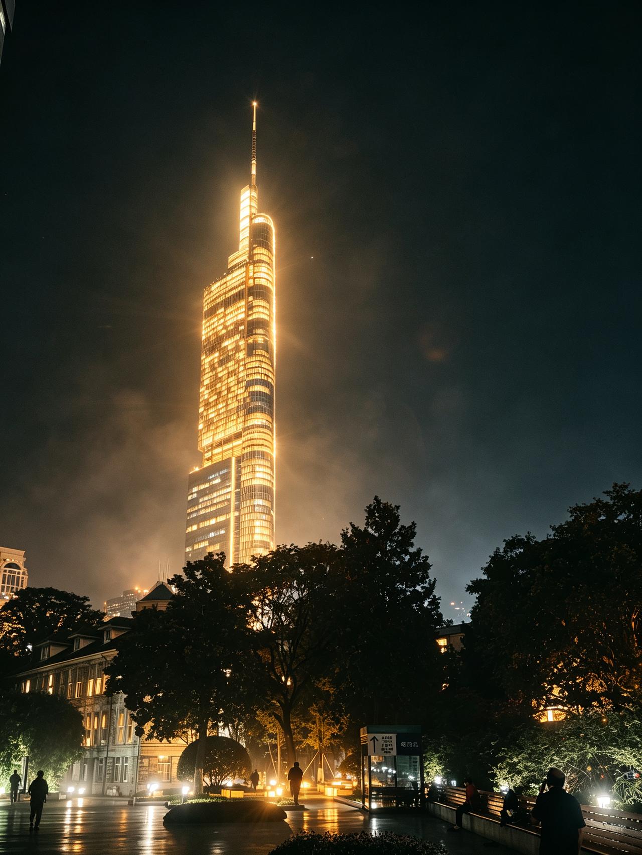 南京地标建筑·紫峰大厦
