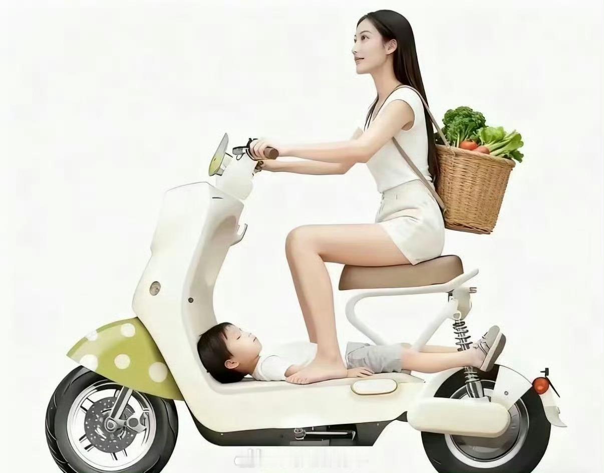 雅迪电动车致歉 你看，这不就解决了储物和带娃的问题嘛