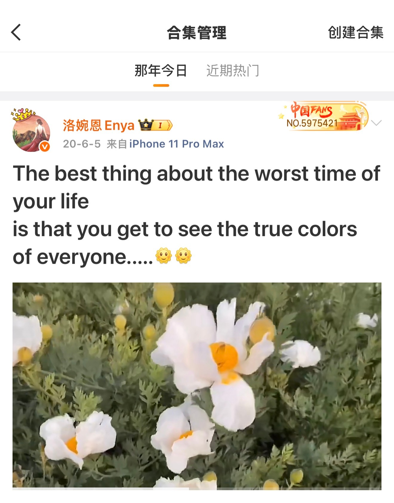 一念向暖，万物生辉；一心向晦，难见晴光。