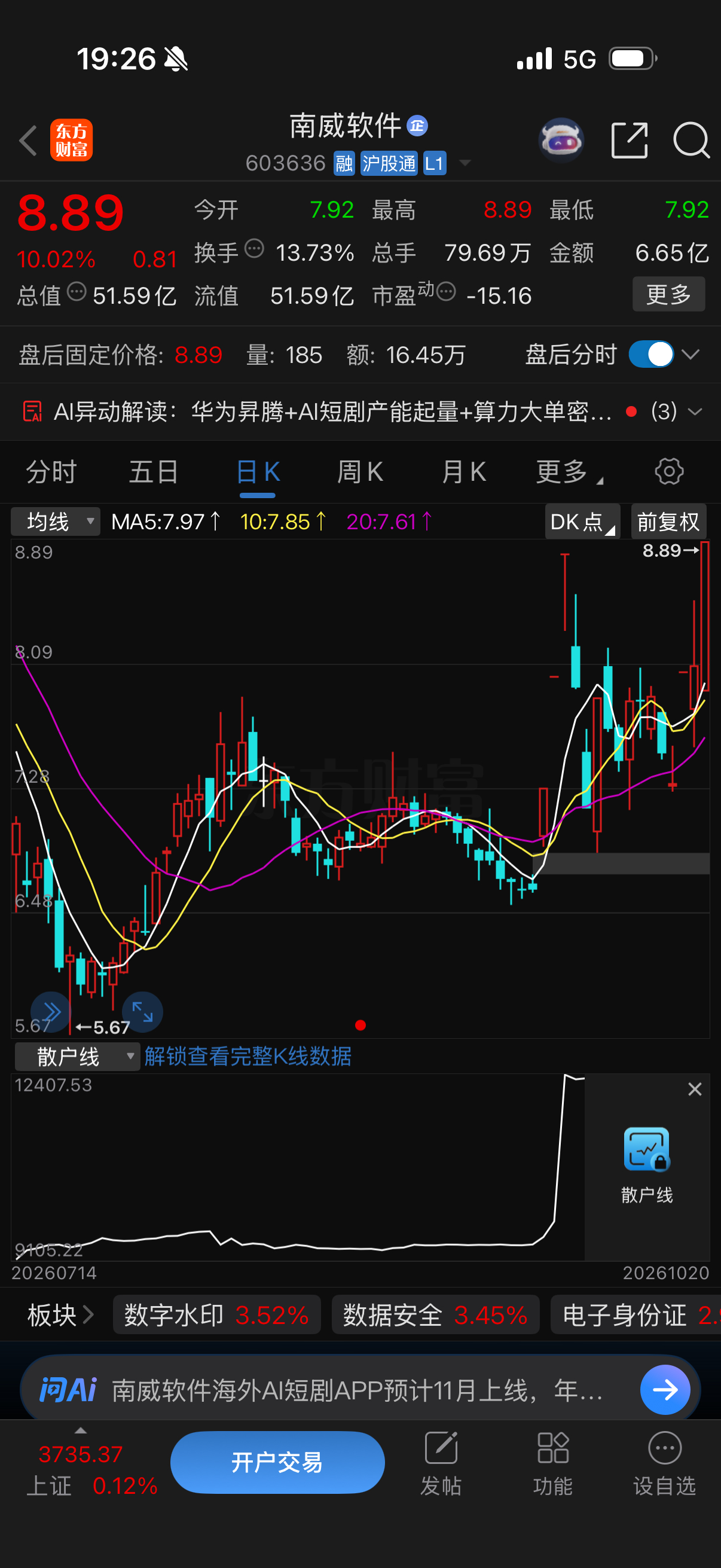 明天很漂亮南威软件华之杰骏亚科技 ​​​