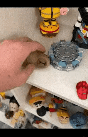 有一说一，
这个挺可爱的，
我都想来一个。