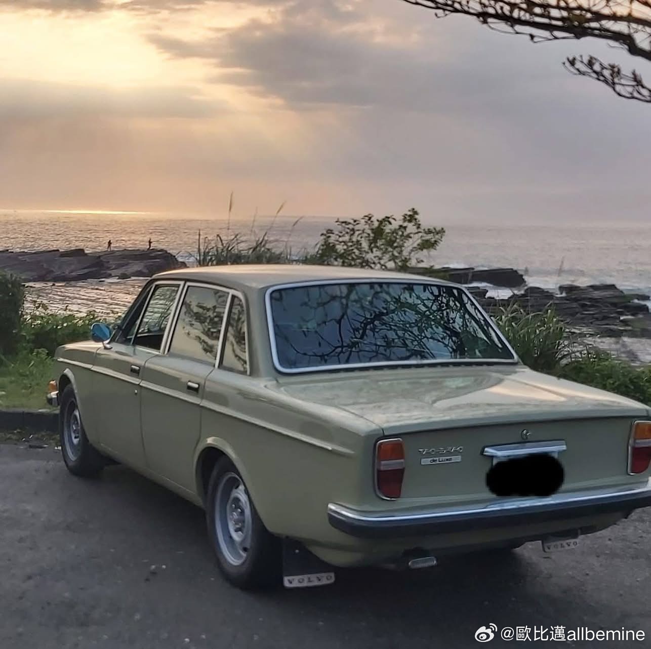 台湾老车1972年Volvo 144 