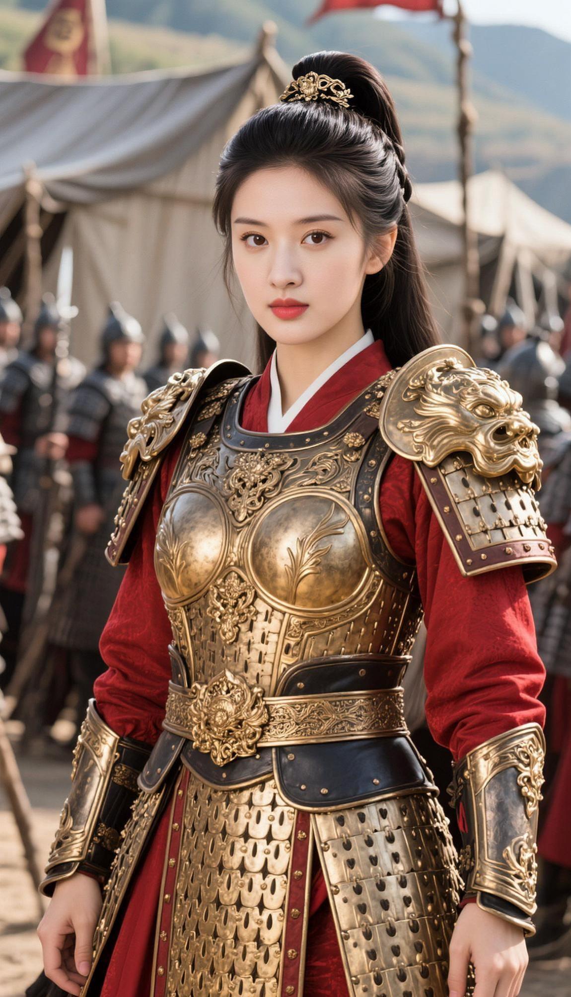 AI戎装英姿照 随变ai随便玩