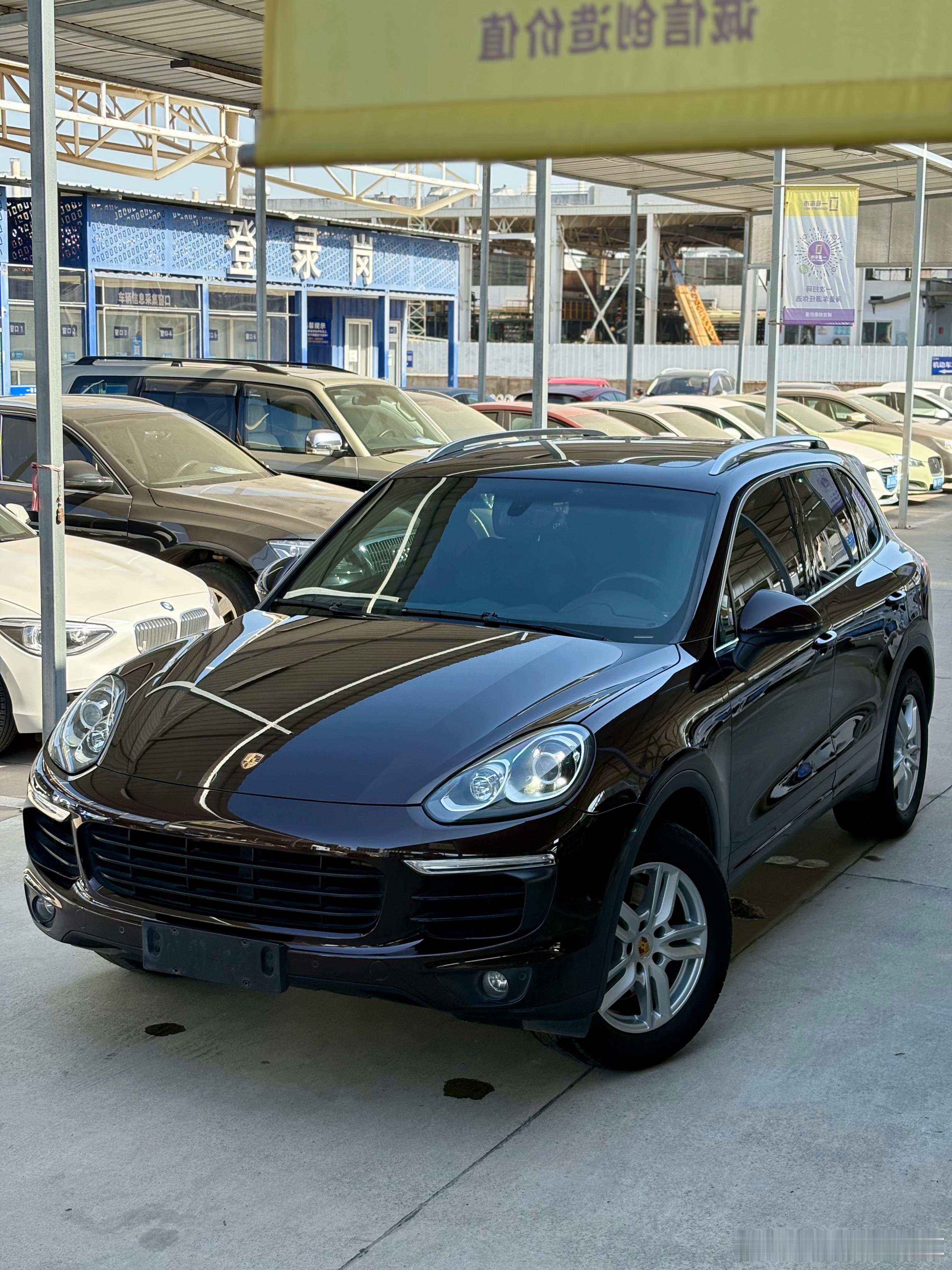 艺术品🚗这台卡宴 去检测的时候验车师都直呼车况少见16年 富商女士一手 19.