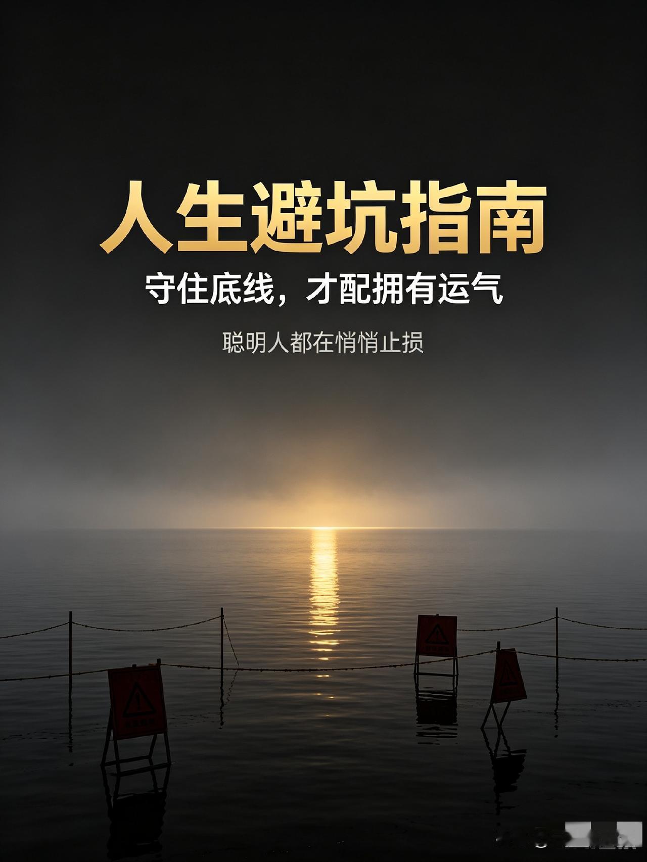 12条顶级人生禁忌，聪明人打死都不碰
 
成年人真正的翻盘，不是拼命赚钱，而是少