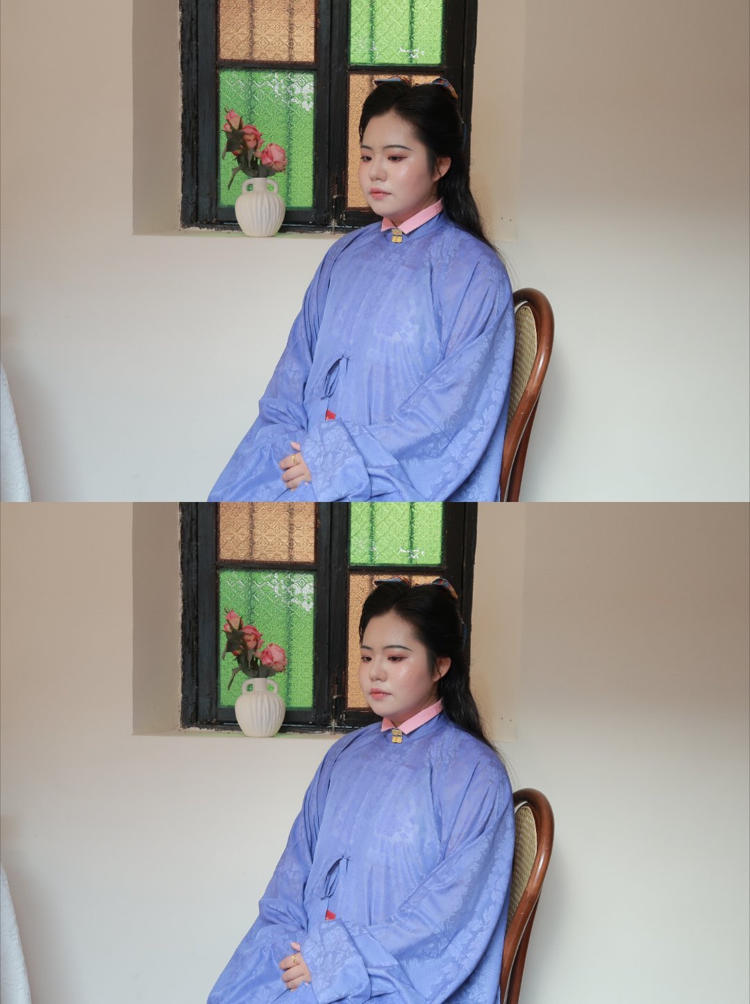 我:我喜欢我中国样式的长头发友友:啊啊啊啊啊对对对就这种感觉，很1699，（比划
