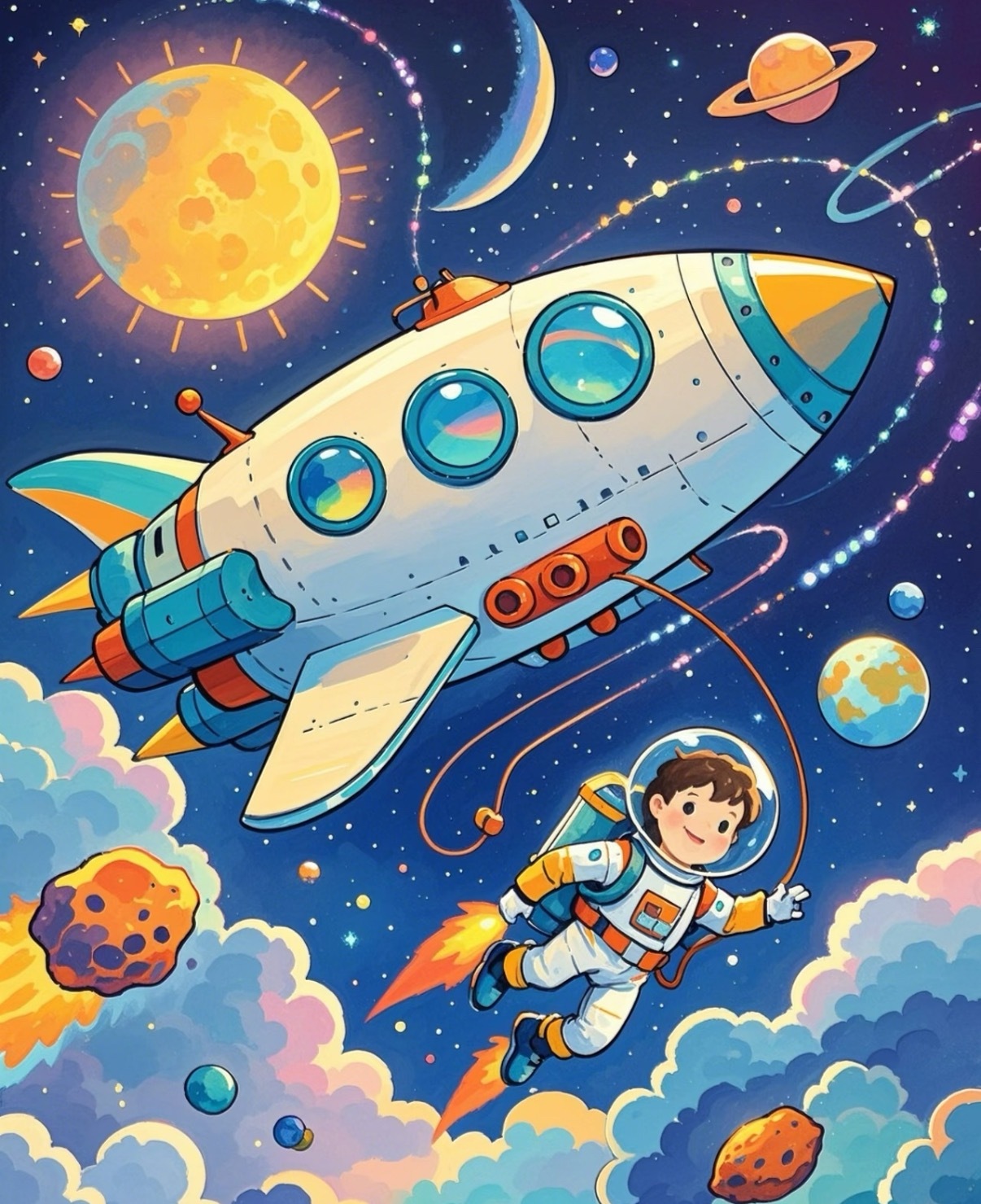 游戏点亮航天梦米哈游《崩坏：星穹铁道》联合中国儿童少年基金会的“当一颗星照亮夜空