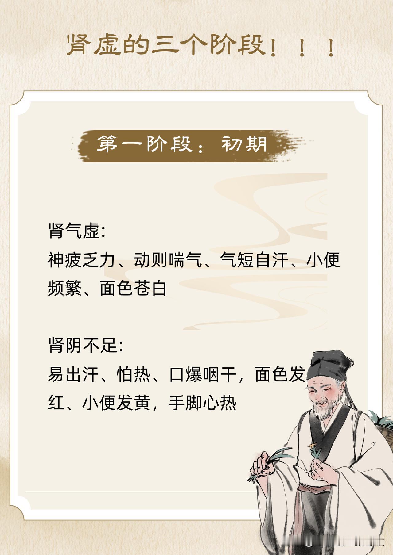 肾虚的三个阶段，你了解吗？ [机智][机智]

肾虚，听起来好像离我们很远，但其