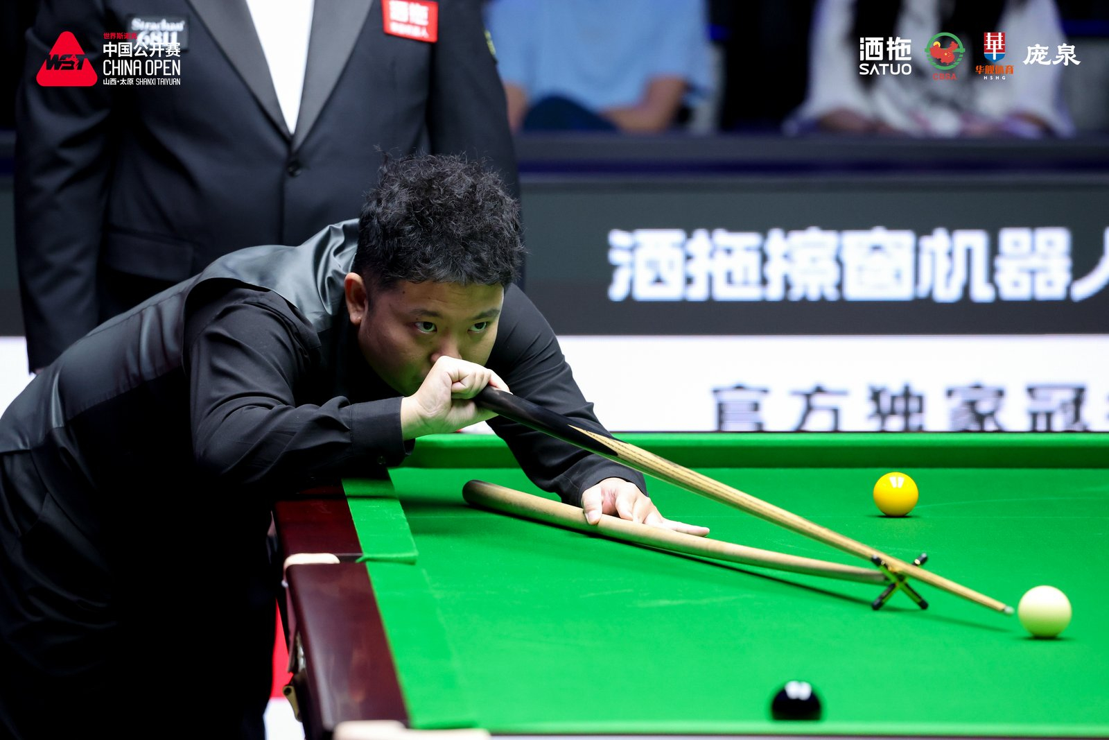 2026斯诺克中国公开赛 32进16轮次赵心童单杆50、60、60分，实现3-0