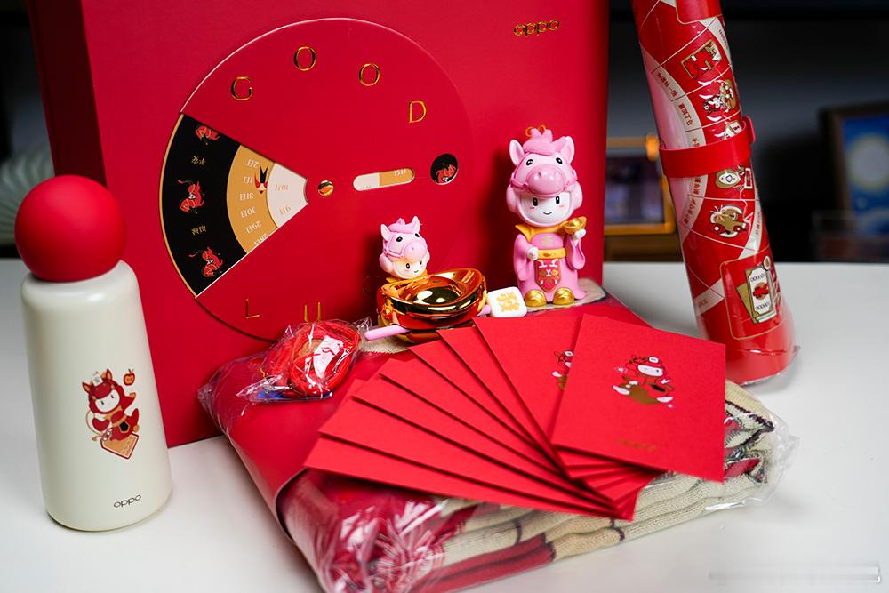 OPPO每次过节的礼盒都很用心2026我们一起转运，新品大麦
