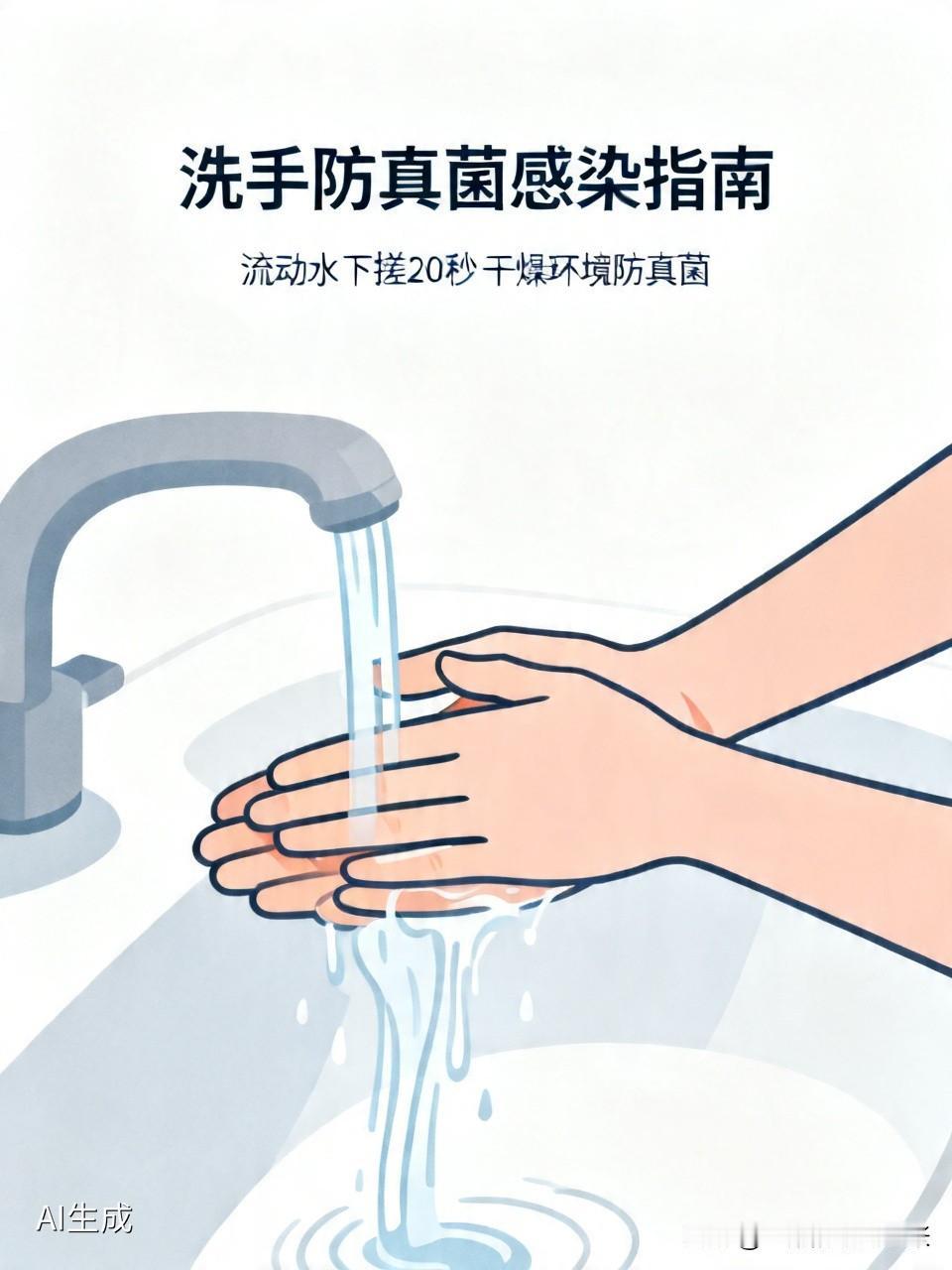 接触过带有脚气的袜子后，一定要认真洗手，否则极易被真菌感染。首先，要在流动的水下