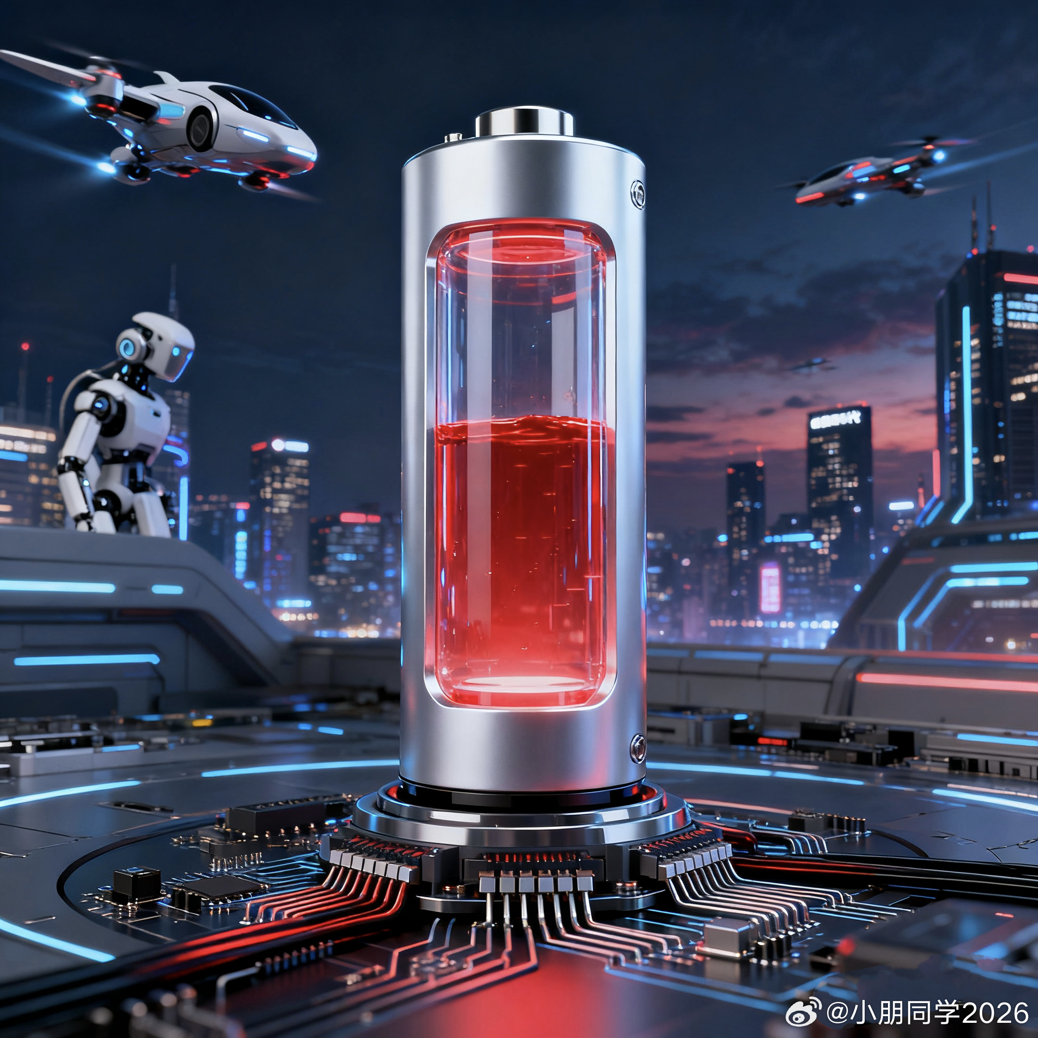 一起来，电池就是未来能量柱[666] ​​​