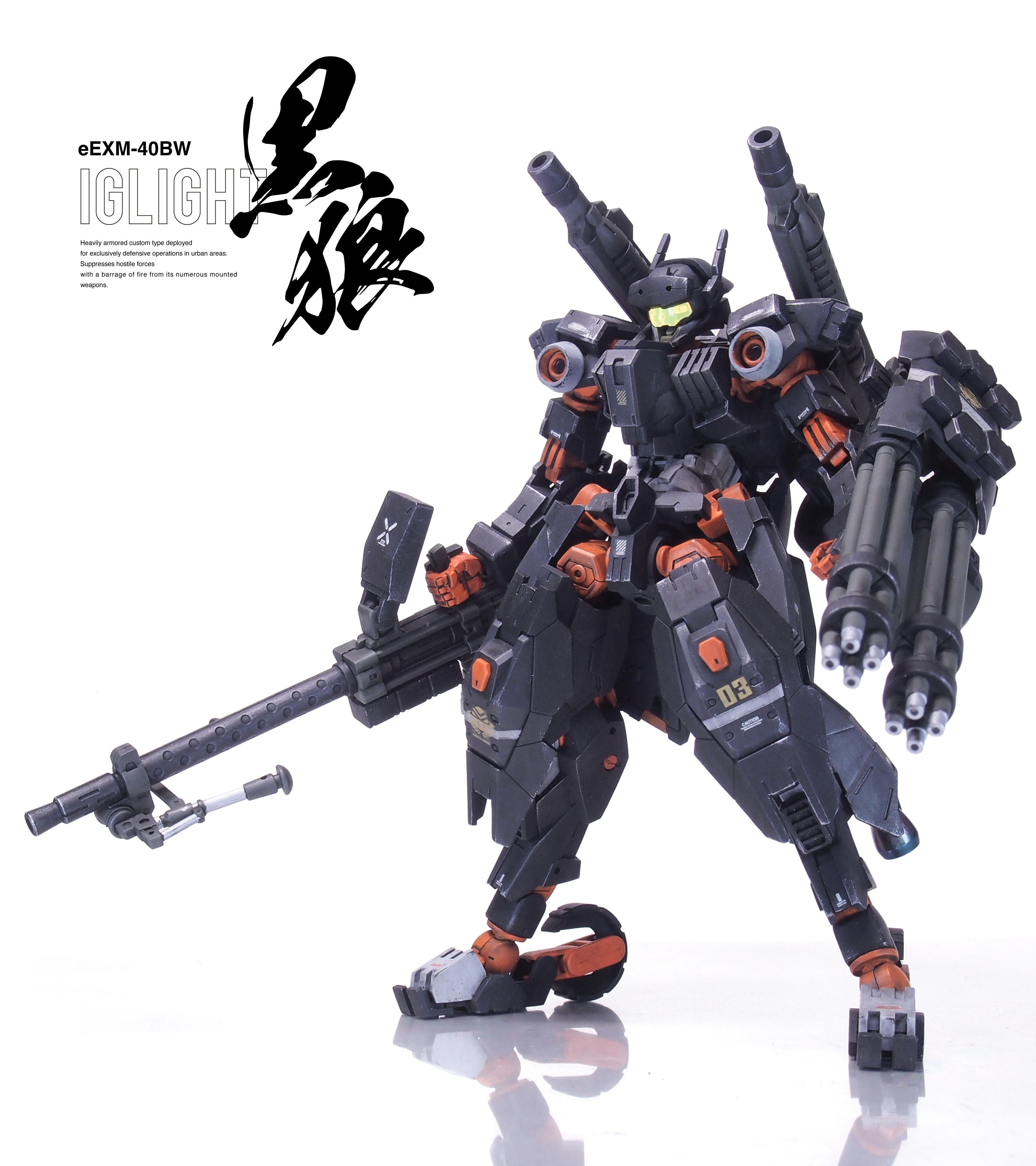 30MM伊格莱特·黑狼（by ナオラル）30mm ​​​
