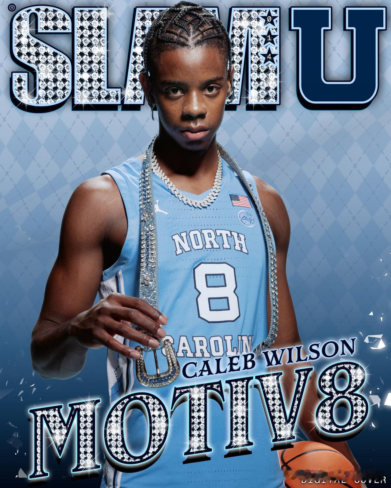 Caleb Wilson登上SLAMU封面，他表示人们说我们不再是北卡了，我们不