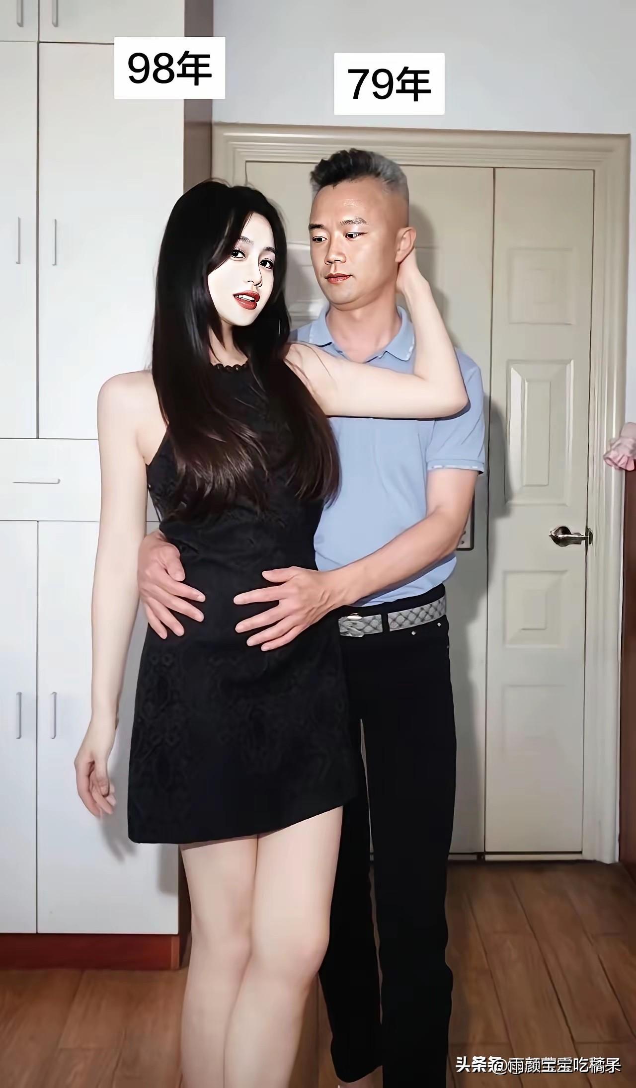 不怪大叔一脸幸福，换谁都一样