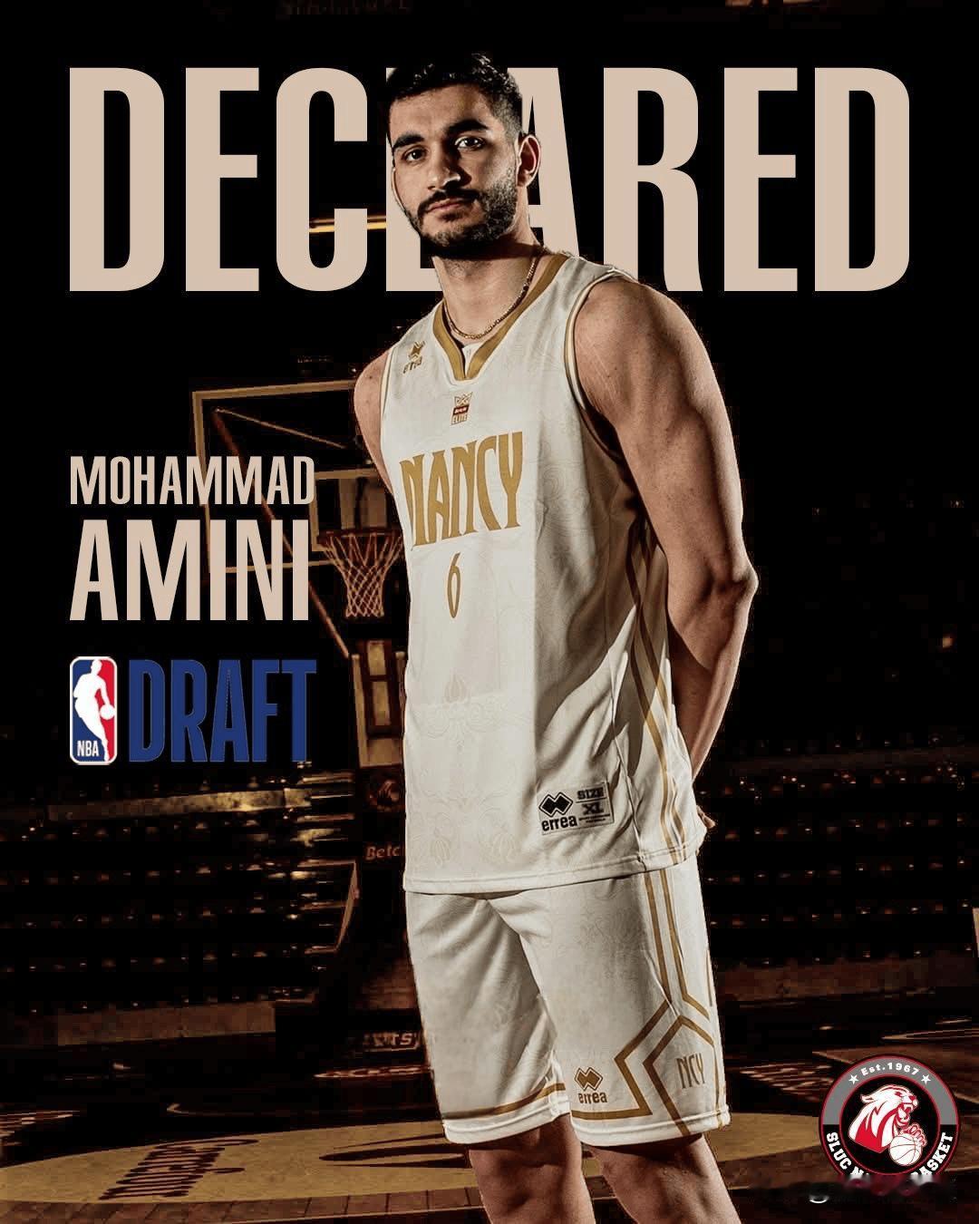 炸锅！伊朗国手阿米尼官宣参选NBA！球迷疯了：他真要在开拓者和以色列老乡阿夫迪亚