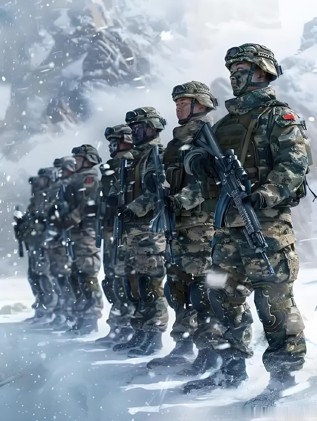 铁血忠诚，山河守护者；和平铠甲，万家灯火明。致敬最可爱的人！