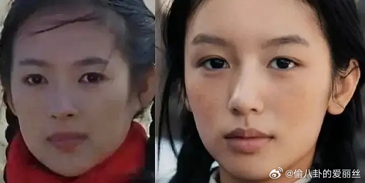 周也的脸太权威了，这不就是小章子怡吗？ 